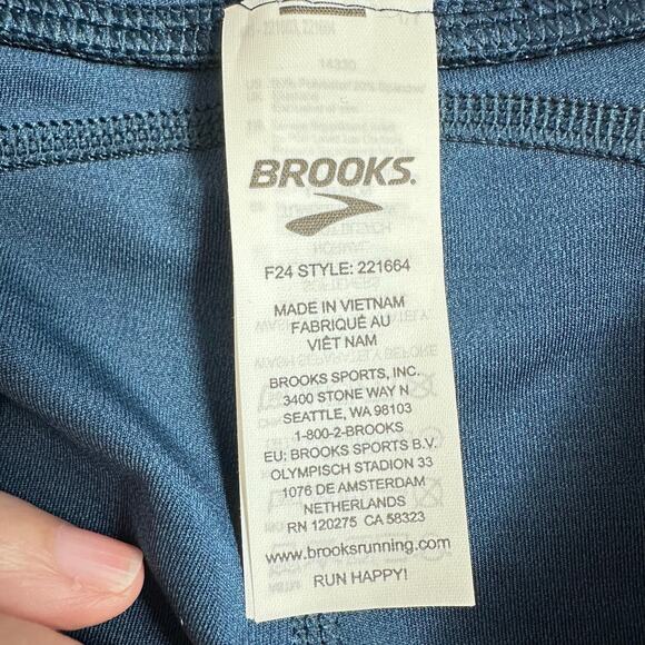 Brooks Sparks Tight Pocket Blue Med Running Walking - Picture 5 of 10